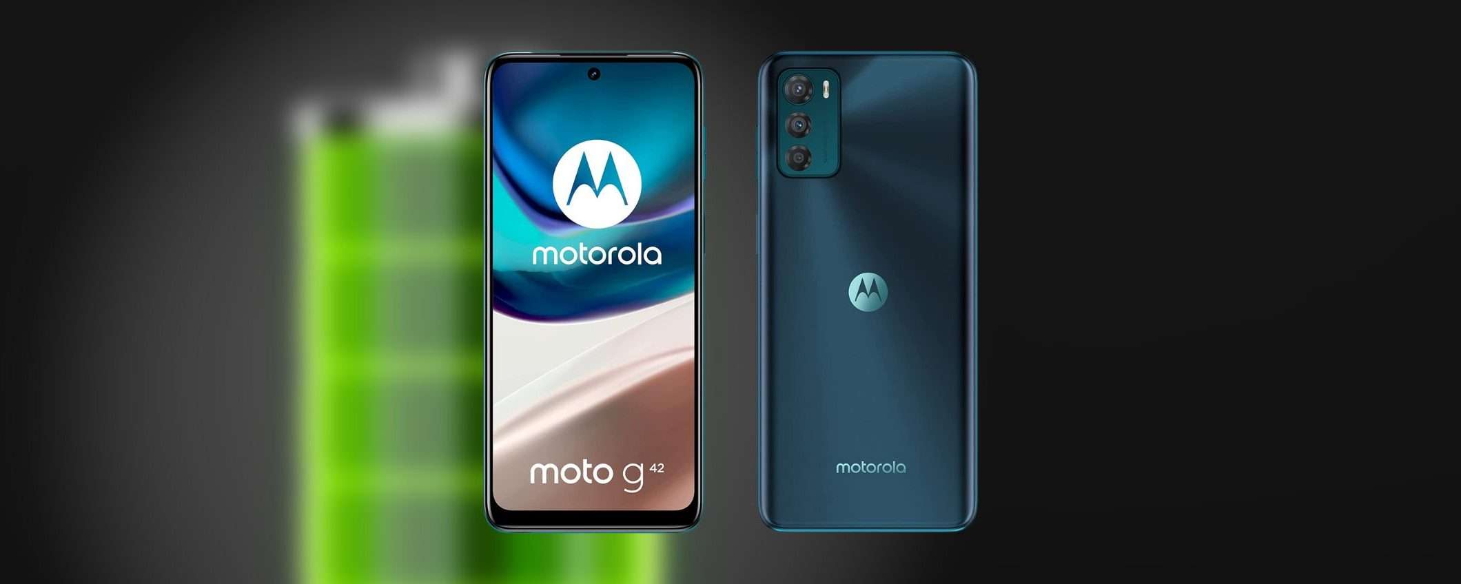 Motorola Moto G42: la batteria dura 2 giorni e lo paghi solo 159€