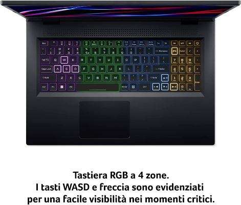 Notebook da gaming Acer Nitro