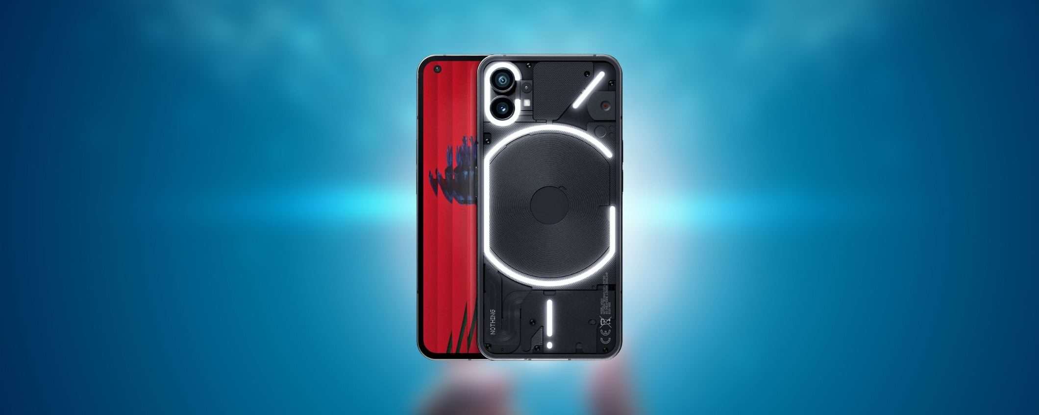 Nothing Phone (1) in offerta al minimo storico: risparmi 100 euro