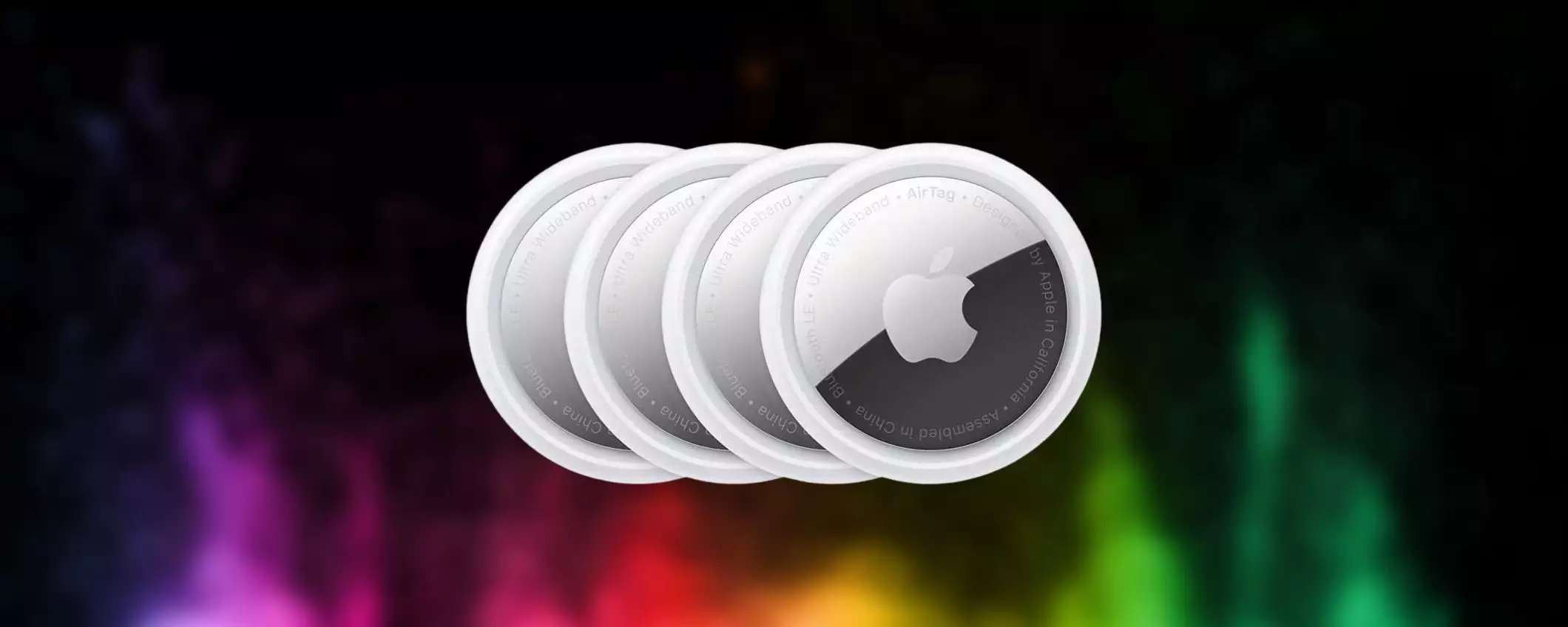 Apple AirTag, offerta sulla confezione da 4 pezzi: 1 è GRATIS