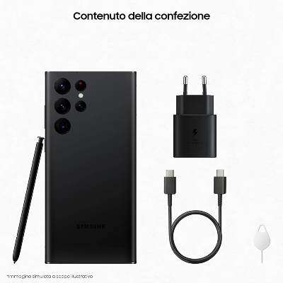 Samsung Galaxy S22 Ultra confezione