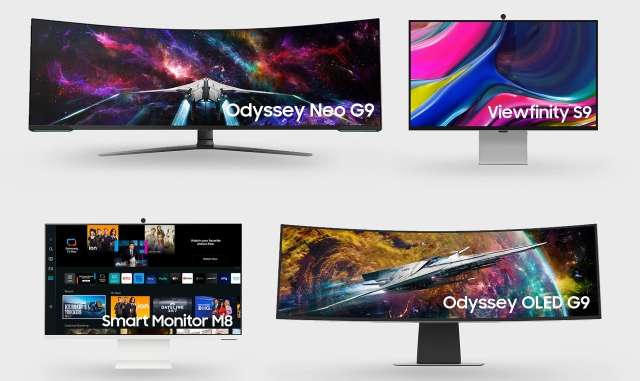 Samsung Monitor Lineup - CES 2023