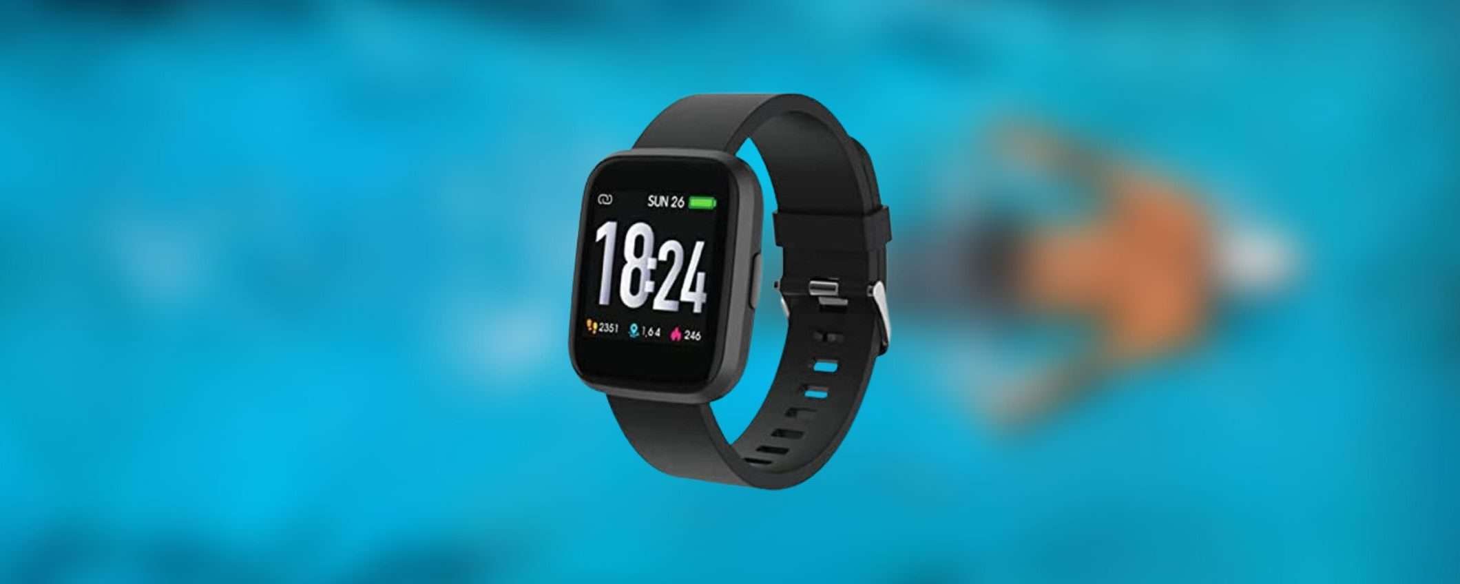 Amazon: offerta clamorosa su questo smartwatch sportivo (-72%)