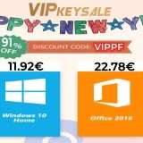 Sconti del 91%! Con VIPKeySale licenze Windows 10 a soli 12€, Office a 22€