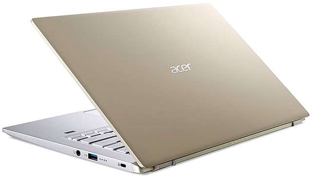 Il notebook Acer Swift X