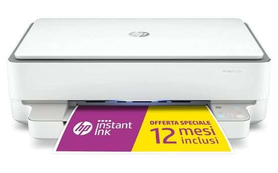 Acquista questa Stampante HP e hai 12 mesi di inchiostro inclusi