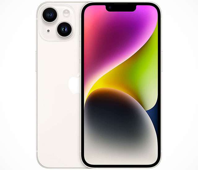 iPhone 14 nella colorazione Galassia