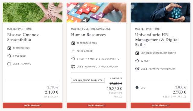 Master con 24ORE Business School Master con 24ORE Business School