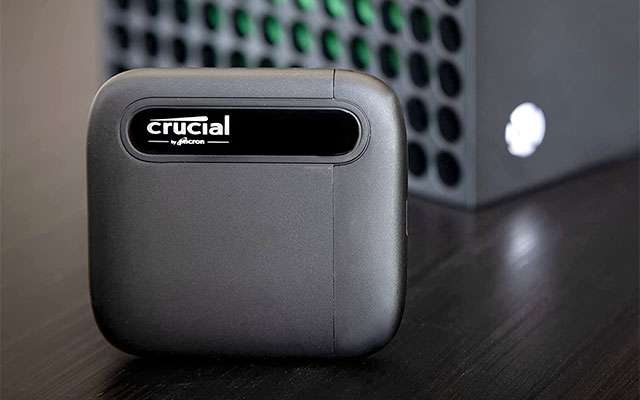 Crucial X6, l'unità SSD portatile