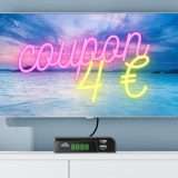 Digitale terrestre: sfrutta il coupon 4€ su questo decoder