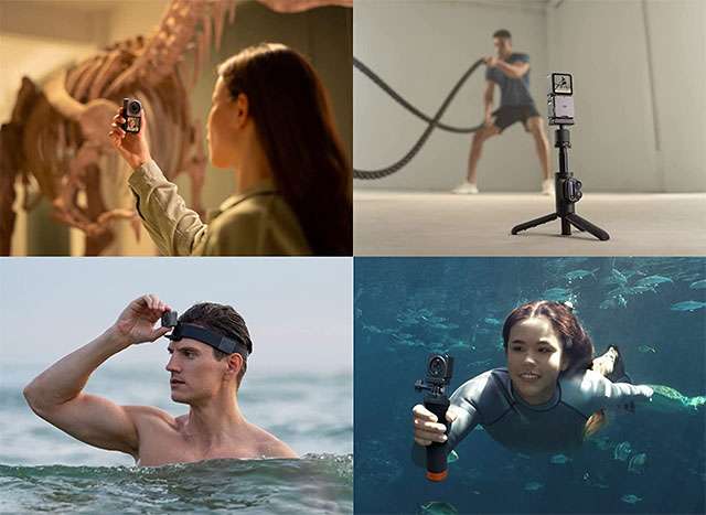 La action cam DJI Action 2 Dual-Screen Combo