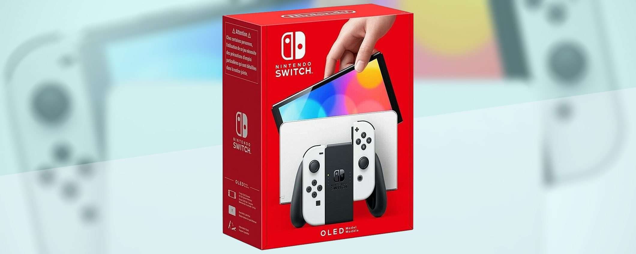 Nintendo Switch OLED: incredibile CROLLO di prezzo su eBay per la colorazione Bianca