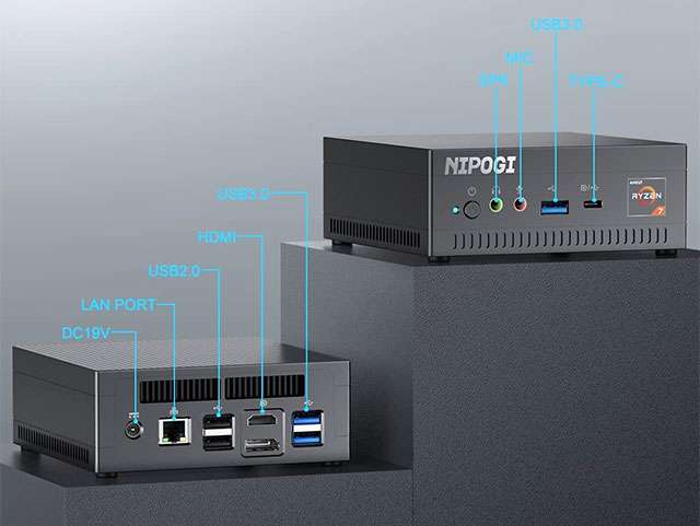 Sorprendente affare: POTENTE mini PC NiPoGi AM06 ad un prezzo da urlo