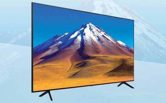 Samsung, TV 4K da 43 pollici: il prezzo è crollato