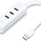 Adattatore di rete 2 in 1 con hub USB a meno di 20€