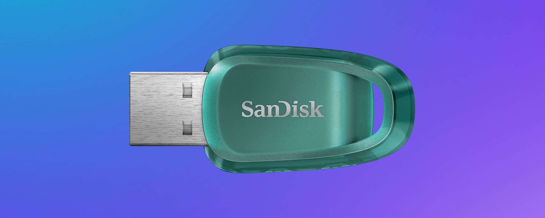 Chiavetta USB 3.2 512GB a meno di metà prezzo: risparmi il 57% su Amazon