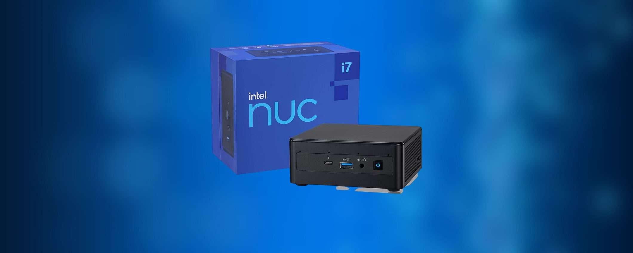 Mini PC ufficiale Intel: hai subito un coupon sconto Amazon di 190 euro