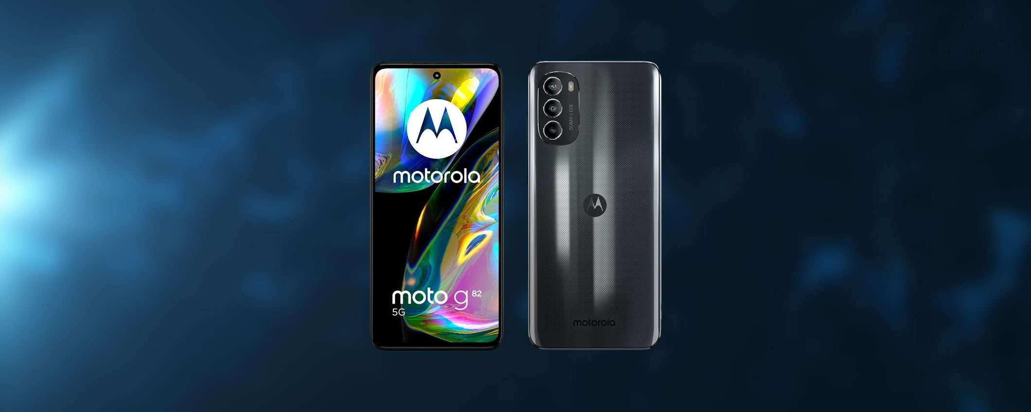 Motorola Moto g82: display OLED 120Hz e fotocamera 50MP in offerta (-50€)