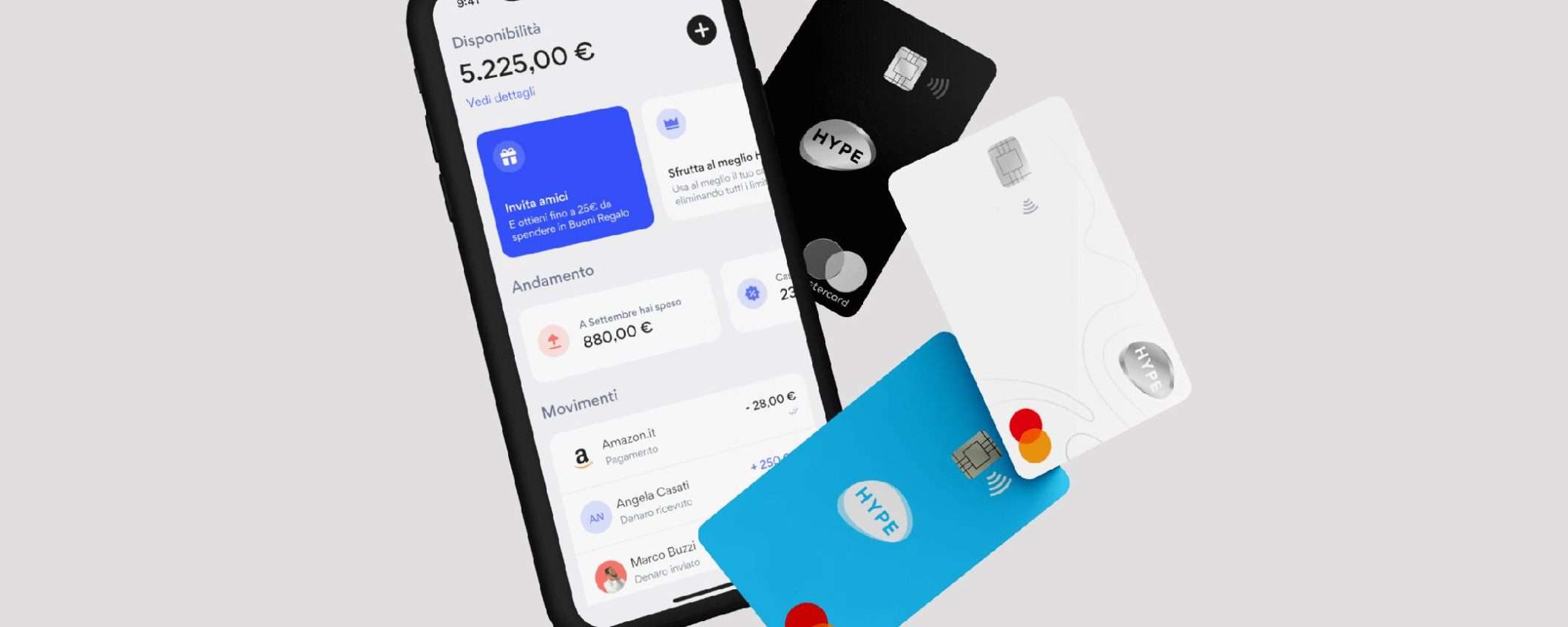 Hype: analizza le tue spese e risparmia con semplicità