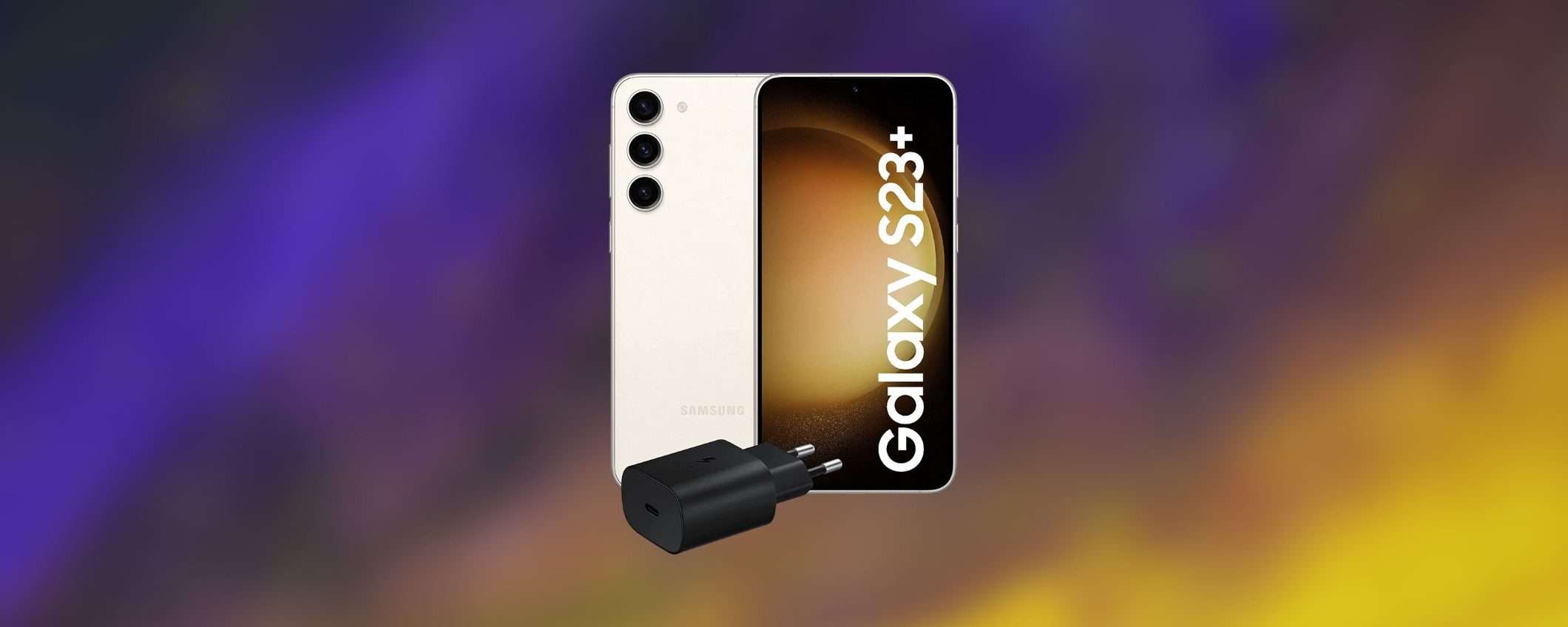 Samsung Galaxy S23+ 256GB: PRIMA OFFERTA su Amazon, risparmi oltre 200€