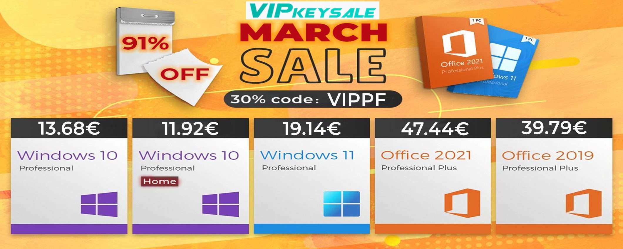 Licenze originali a vita per Windows 10 a 12€: Marzo porta il 91% di sconto