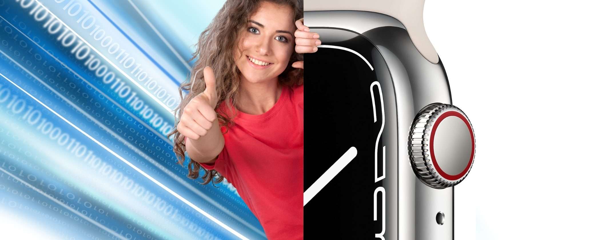 Apple Watch Series 7 Cellular: PREZZO STELLARE su Amazon