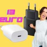 Caricabatterie Samsung ORIGINALE USB C a soli 13€