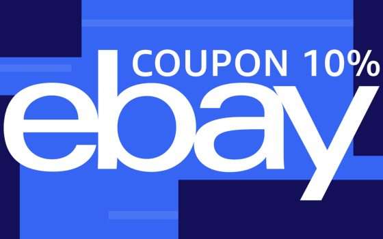 Nuovo coupon eBay: 10% di sconto con questo codice