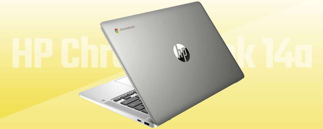 Offerte di Primavera: sconto 40% su HP Chromebook 14a