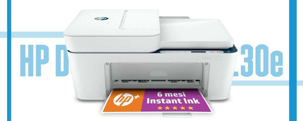 39% di sconto sulla stampante HP DeskJet Plus 4130e
