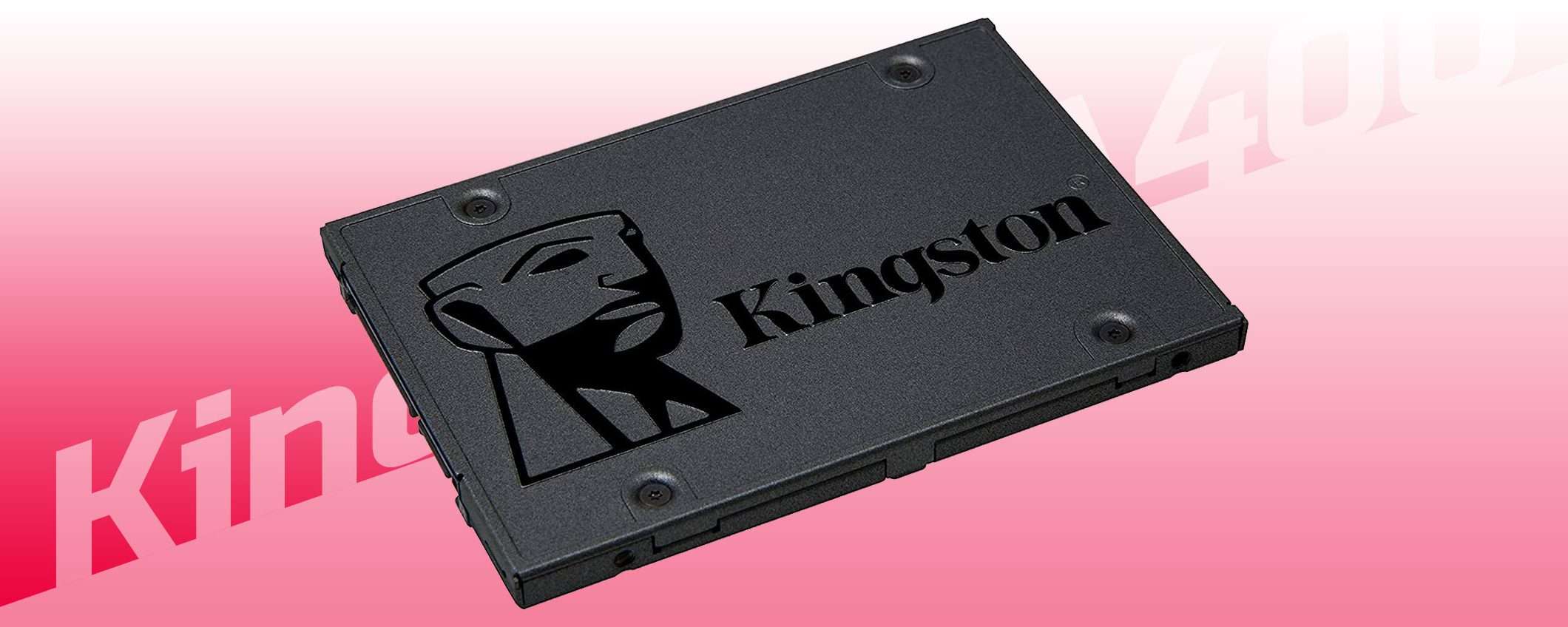 SSD a 19,99€: ecco la Kingston A400 da 240 GB