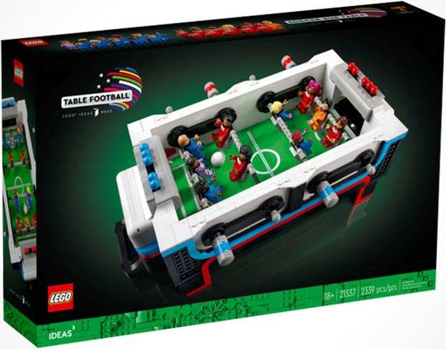 Il set 21337 di LEGO: Calcio balilla