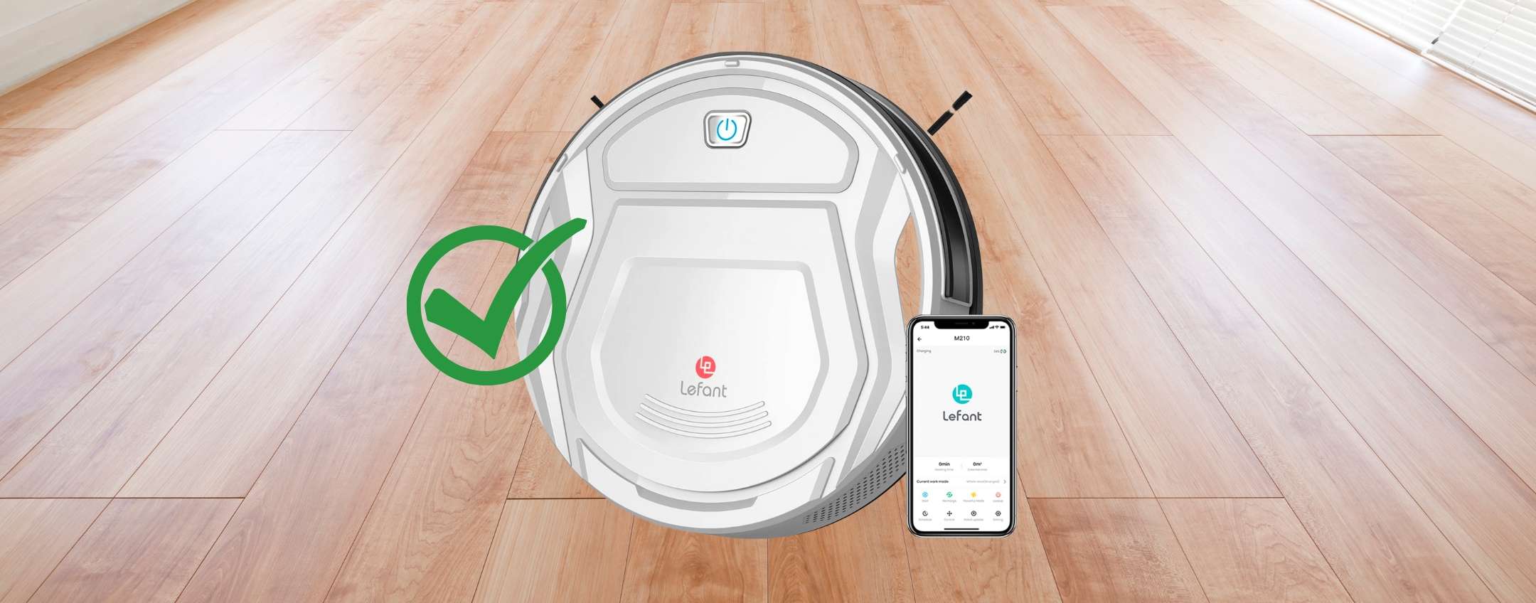 Robot Aspirapolvere Automatico Senza Fili - Piccolo, Leggero, Per Pavimenti E Moquette, 90 Min Autonomia - Foto 11