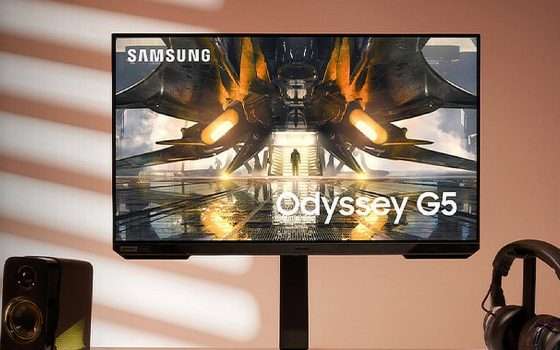 Monitor Samsung Odyssey G5 a soli 249€ è l'AFFARONE DEL GIORNO