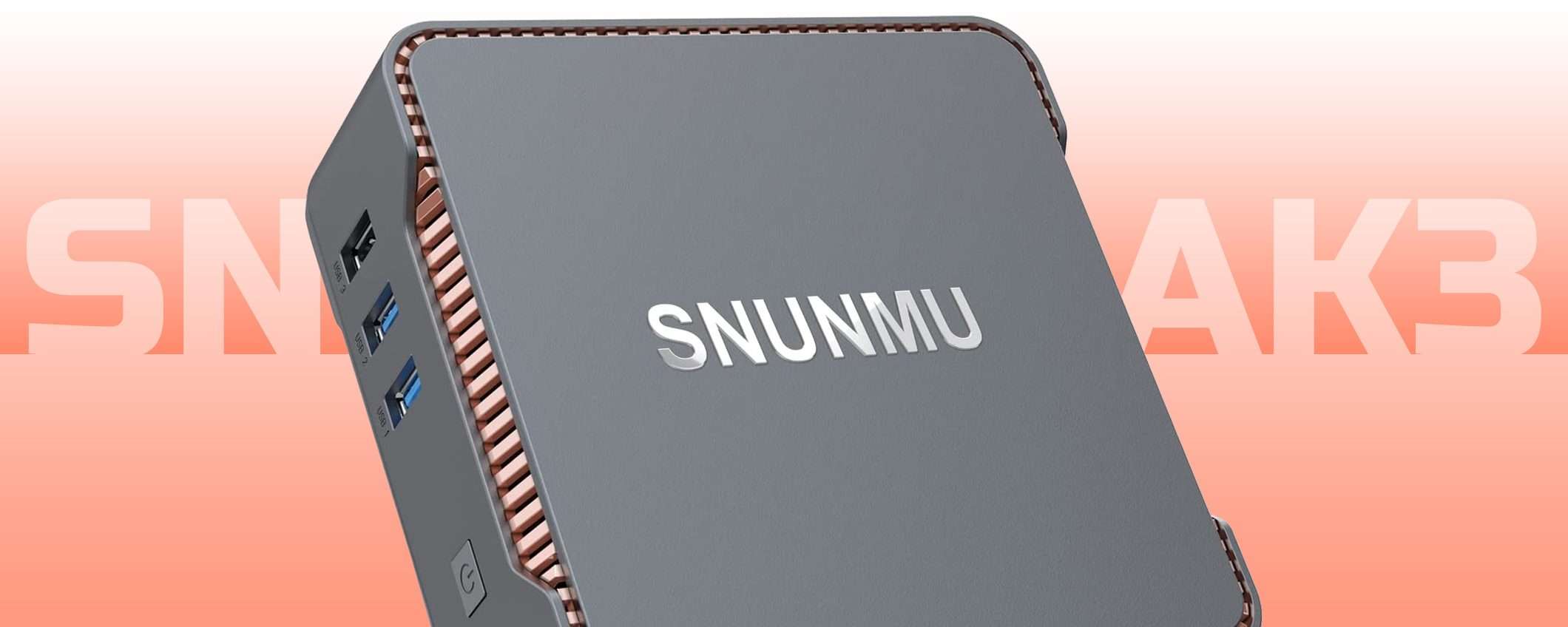 SNUNMU AK3: il Mini PC a 99 euro (offerta lampo)
