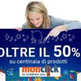 Volantino Monclick Festival degli Sconti: fino al 50% di risparmio