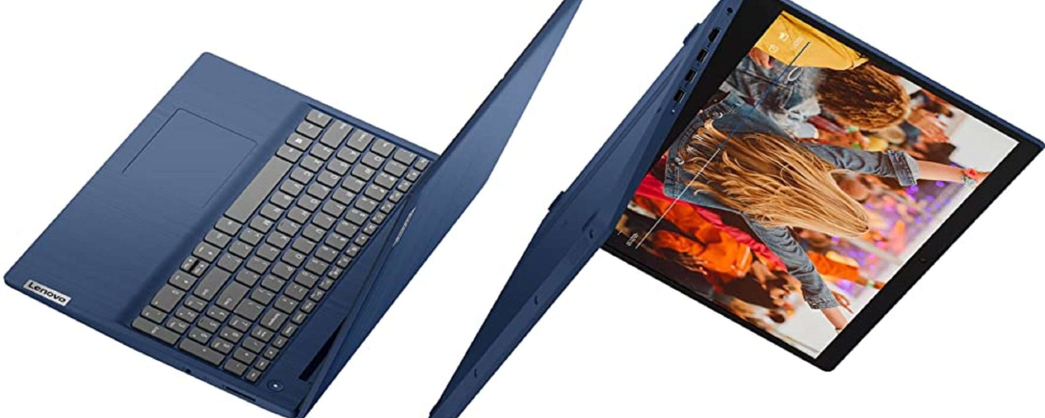 Laptop Lenovo IdeaPad 3: Intel i3 e 8/256GB a soli 359€