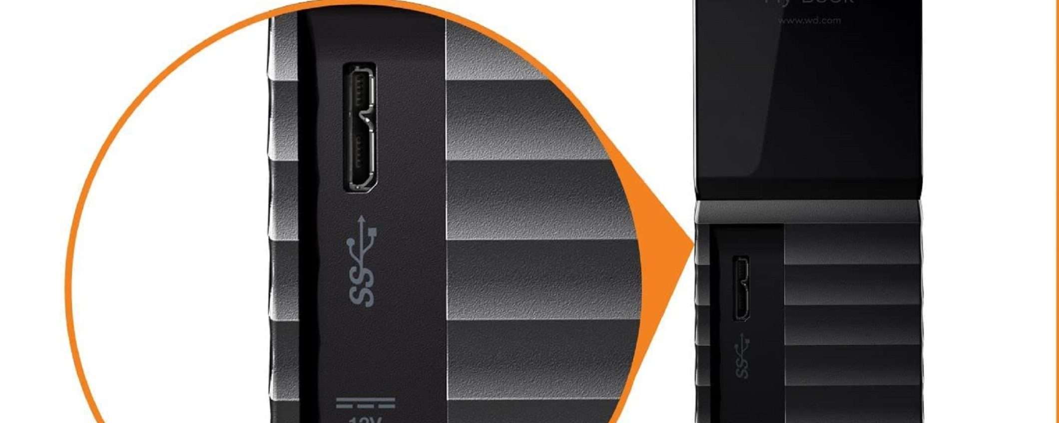 HDD WD My Book da 6 TB al prezzo FOLLE di 129€ (-51%)