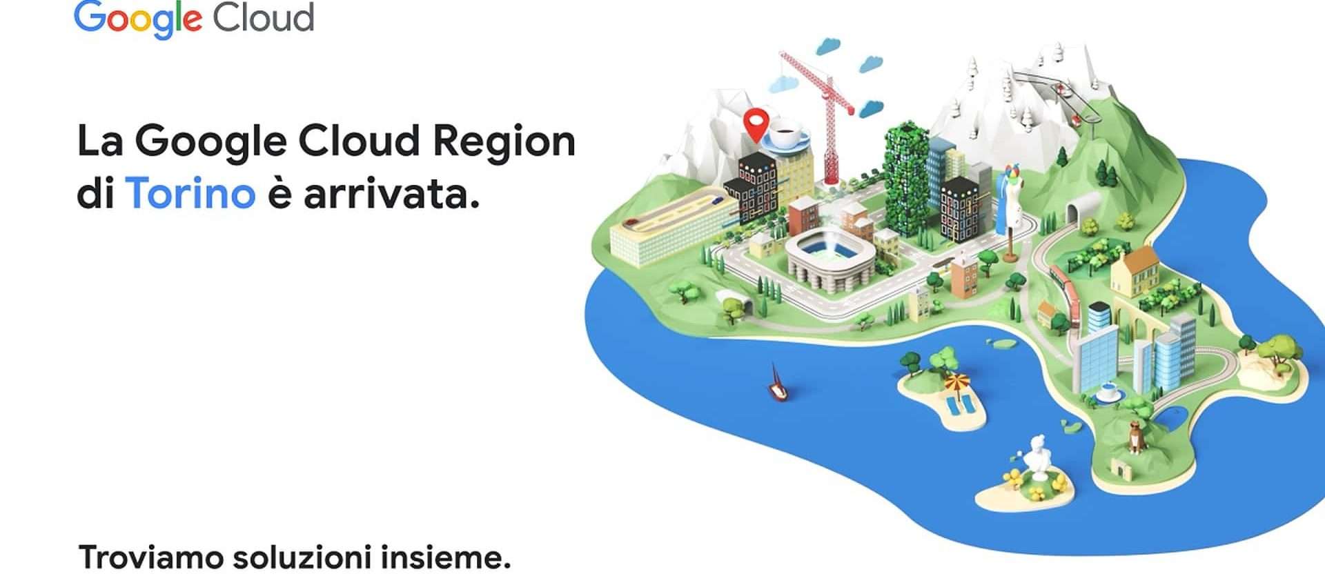 Google Cloud apre la seconda region in Italia a Torino