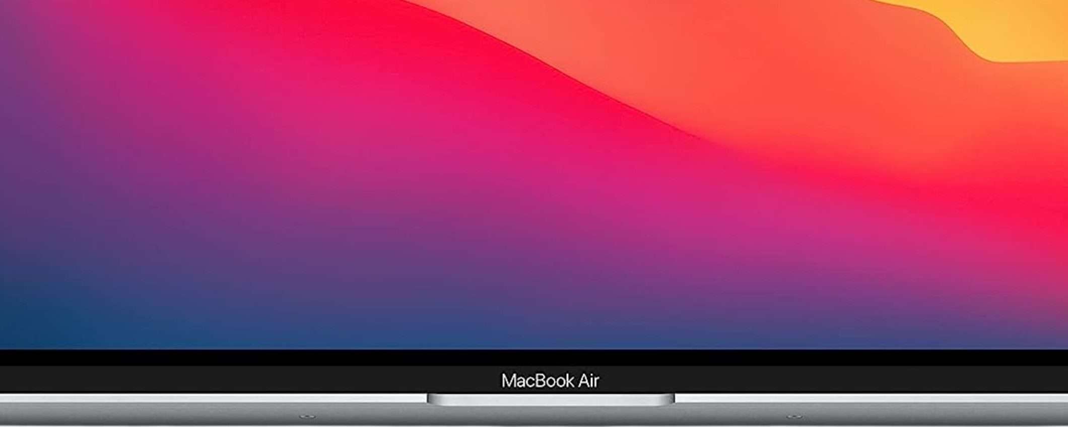 MacBook Air (2020): torna la SUPER OFFERTA di Amazon (-330€)