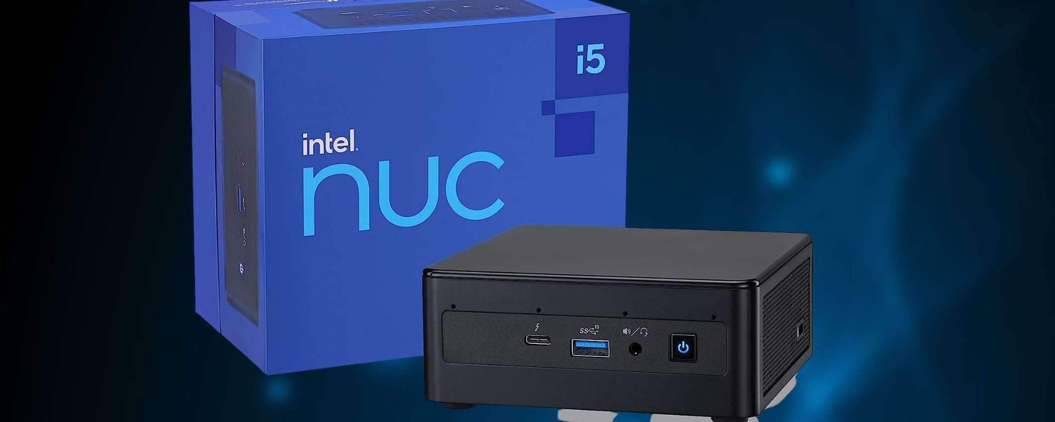 Mini PC Intel Nuc 11 con i5, 16GB RAM e SSD: minimo storico su Amazon