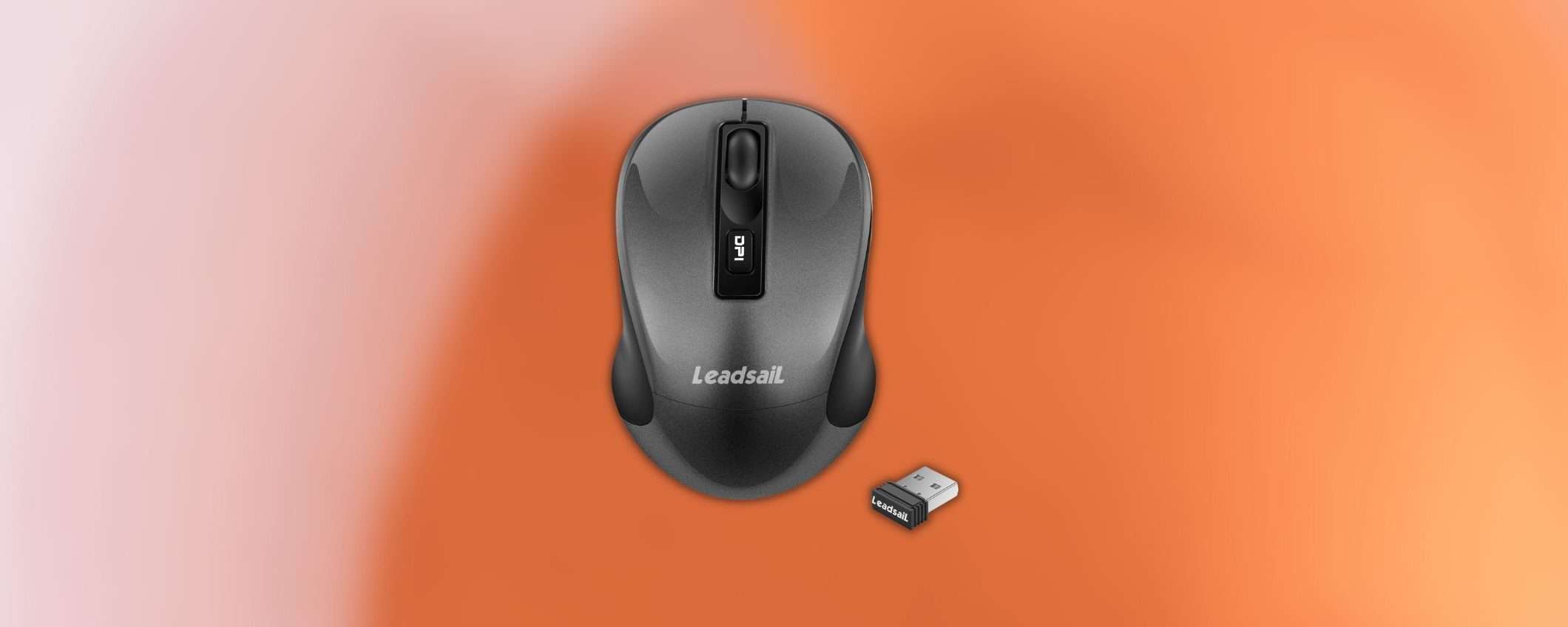 Mouse wireless SILENZIOSO e SUPER ECONOMICO: solo 6€ su Amazon