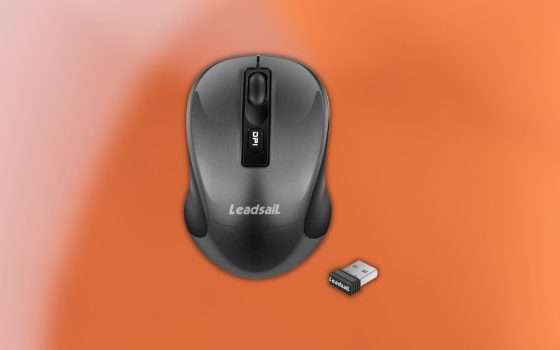 Mouse wireless SILENZIOSO e SUPER ECONOMICO: solo 6€ su Amazon