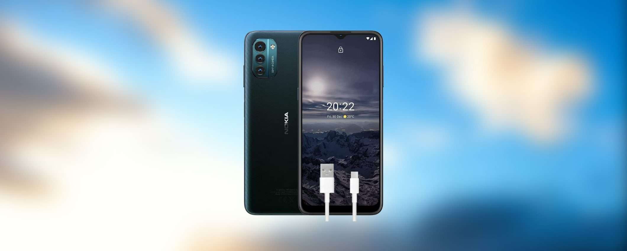 Nokia G21, smartphone dalla super batteria in offerta su Amazon