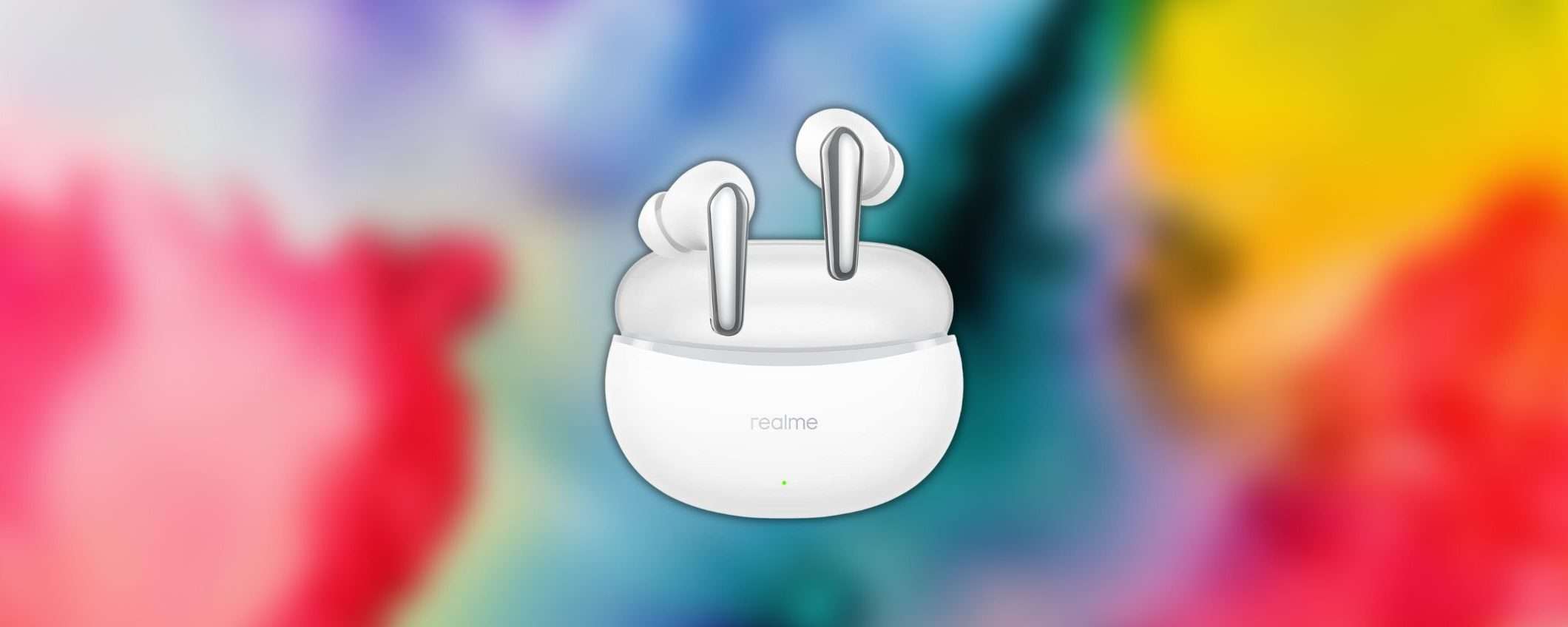 realme Buds Air 3, cuffie eleganti e potenti, a soli 29 euro su Amazon