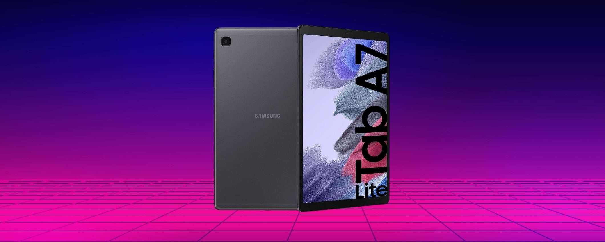 Samsung Galaxy Tab A7 Lite: sempre una garanzia, specie a questo prezzo