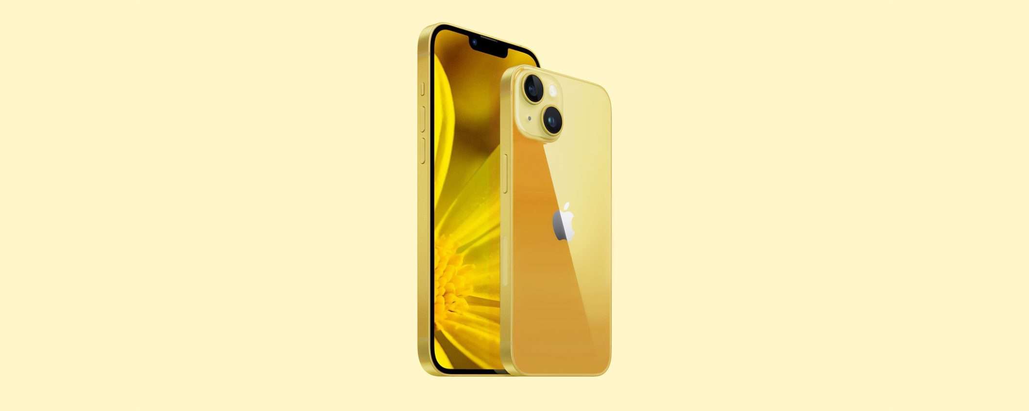 iPhone 14 e 14 Plus: colorazione gialla in arrivo?