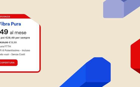 VirginFibra: FTTH a 24,49€ al mese, no vincoli