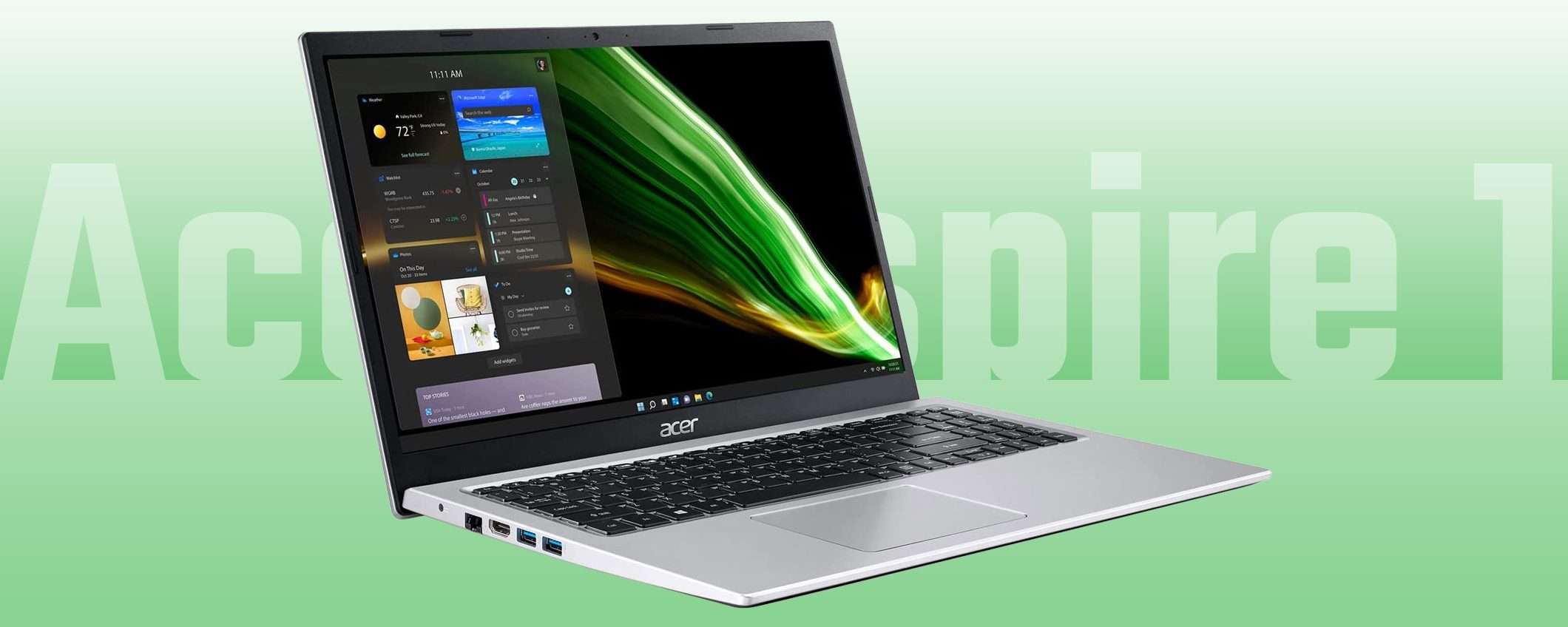 Acer Aspire 1: il laptop entry-level ideale in grande sconto su Amazon