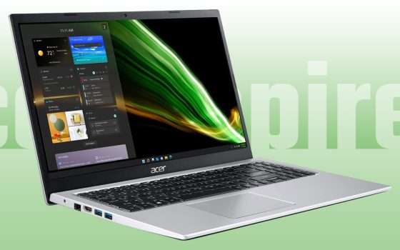 Acer Aspire 3: compra il notebook in sconto di 150€